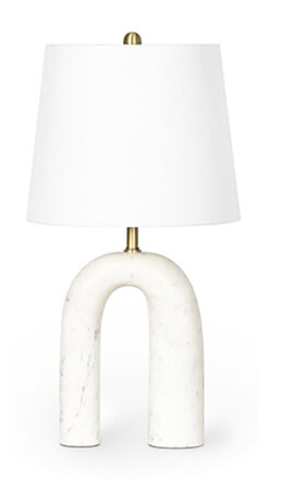 Regina Andrew Slinkly Marble Table Lamp 13-1629